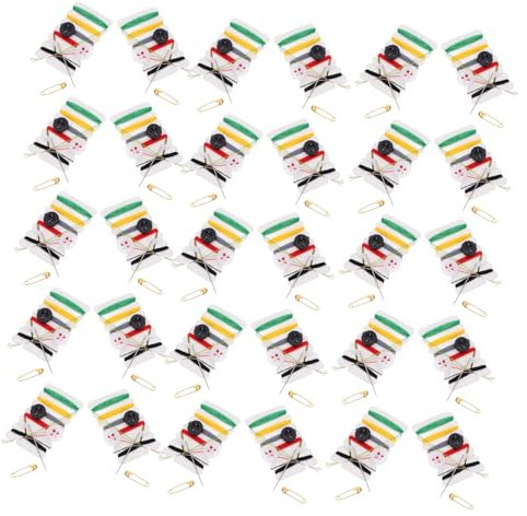 PartyKindom 100packungen Teiliges Nähset Mit Nadeln Und Faden Tragbares Sewing Thread Kit Kompakt Für Reisen Zuhause Hotel Und Allgemeine Näharbeiten Für Anfänger Und Profi-handnähen