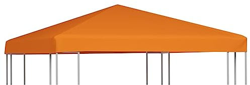 Pavillon-Abdeckung 310 g/m² 3x3 m orange