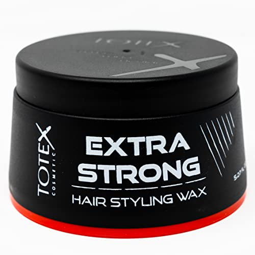 Totex Hair Styling Wax I Extra Strong Edge Control Strong Hold Wax I For Men & Woman I Barbers Shop Hair Dressers Certified Hair Aqua Wax 150 ml