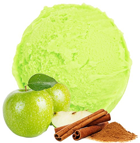 Zimt Apfel Geschmack 1 Kg Gino Gelati Eispulver Softeispulver für Ihre Eismaschine