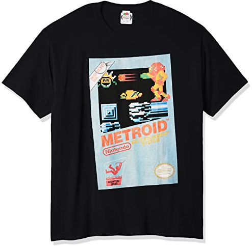 Nintendo Vintage Metroid T-Shirt Uomo