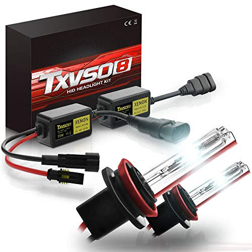 ZH-VBC H8 H9 H11 12V 55W Xenon Lampen, Xenon HID Conversion Kit Scheinwerfer, Hell Weiß Xenon Look Ersatz Scheinwerfer Halogen Auto Lampe, 6000K/8000K/10000K/12000K,10000K