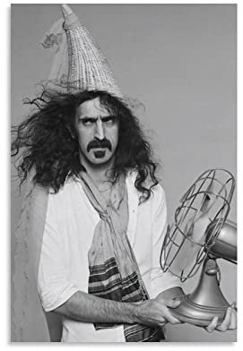 ZHUYING Poster musicale retrò di Frank Zappa, per soggiorno, 50,8 x 76,2 cm