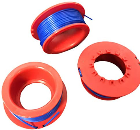 DAZZLEEX 3Pcs Lawn Mower Spool-Line & Spool for Flymo ET21 Trim ST Strimmer Trimmer Fly031 Grass Trimmer Spare Spool