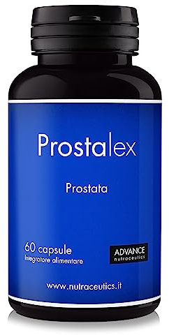 Prostalex ADVANCE - prostata | integratore alimentare premium | 4 sostanze attive - Saw palmetto, Pygeum africanum, Ortica, Beta-sitosteroli | 60 capsule