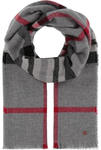 FRAAS Kaschmir Schal 58 x 180 cm - karierte Stola aus 100% reinem Kaschmir für Damen - The Plaid - Wärmend und Hautfreundlich