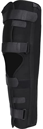 Inmovilizador De Rodilla, Soporte Fuerte Y Cómodo, Práctica Férula Para Rodilla Con Cuatro Correas Ajustables(M)