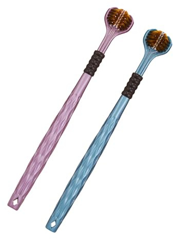 Spazzolini da denti a 3 lati per adulti,Spazzolino da denti a tre lati | 2x spazzolino da denti surround - Spazzolino da denti portatile per adulti, spazzolino a tre lati con capelli morbidi per casa,