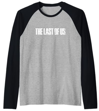 The Last of Us Iconic Distressed Big Chest Logo V2 Raglan