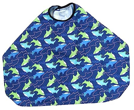 FRCOLOR 2stücke Haarschneidetuch Für Junge Mädchen Wasserdichter Umhang Strapazierfähiger Stoff Antistatisch Verstellbare Halsband Geeignet Für Friseursalons Hause