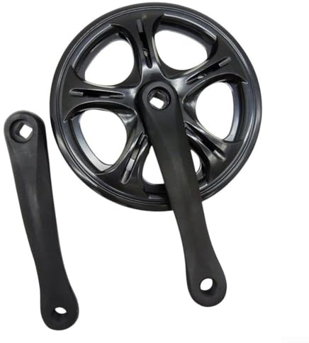 Juego de bielas plegables para bicicleta de 48 T, agujero cuadrado de 170 mm, piñón para bicicleta de montaña de velocidad variable (solo juego de bielas)