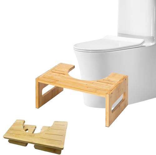 Tabouret Toilette - Marche Pied Bois Tabouret WC
