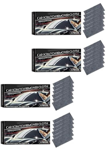 MALSSE Paño removedor de arañazos para reparar arañazos de coche, superficies de tela, almohadilla de eliminación de arañazos de pintura