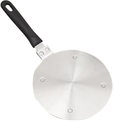 STOBAZA Plaque de Diffusion de Chaleur Induction Acier Inoxydable Épaisse et Amovible Adaptateur pour à Induction et Gaz Répartition Uniforme Chaleur pour Cuisson