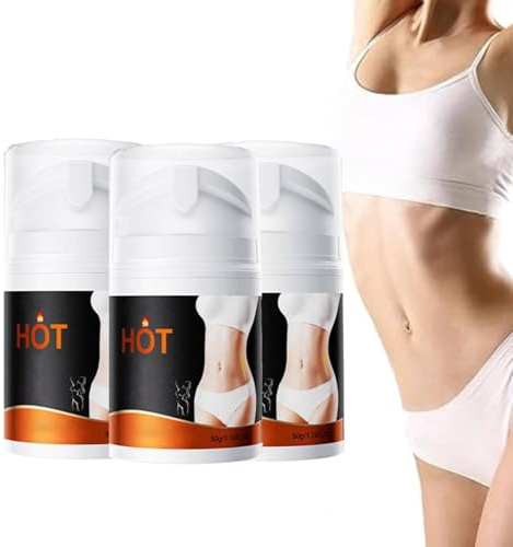 Crème Ventre Plat Femme Puissant Rapide – Crème Anti Cellulite Puissante avec Extraits Naturels, Raffermissante pour Cuisse, Hanche, Taille, Très Efficace pour Réduire la Graisse de la Taille (3)