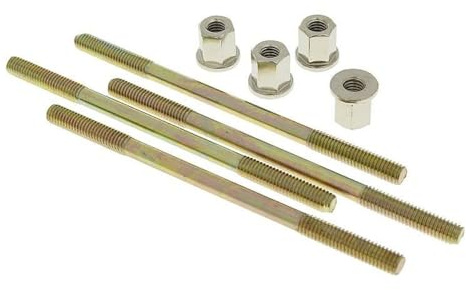 Stehbolzensatz NARAKU 4er Set mit Muttern - M6 / 110