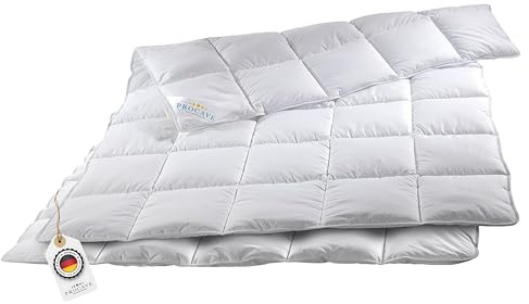 PROCAVE Micro-Comfort 4 Jahreszeiten 200x220 cm Ganzjahresdecke | Microfaser | Steppdecke | Bettdecke | Einziehdecke | Mono Decke | Steppbett | Soft Touch