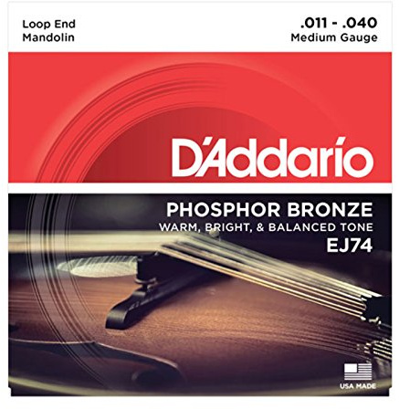 D'addario EJ74 Mandolin strängar 11-40
