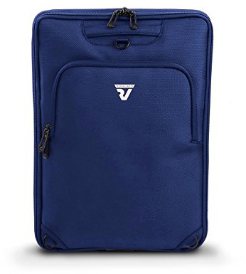 RONCATO D-BOX Business rucksack mit 15,6 Laptopfach - 44x32x3 cm - Marinenblau