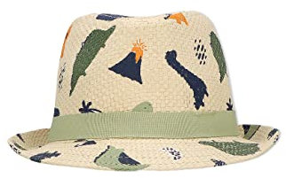 Sterntaler Jungen Kinderstrohhut Schildkröte Hut, Sand, 51 EU