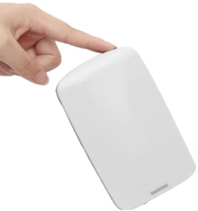 EGEN Disque dur externe HDD 1 To / 500 Go / 60 Go / USB 2.0 avec commutateur de réserve, convient pour PC de bureau, MacBook, ordinateur portable, PS4, Smart TV, Smart TV, Smart TV (80 Go, blanc)