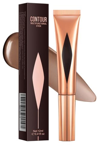 Liquido, Bacchetta Di Bellezza Per Contorno, Illuminante Per Fard, Cremoso Highlighter Stick, Fard Make Up Liquido Con Applicatore A Cuscino D'aria, Highlighter Contouring Per Guance