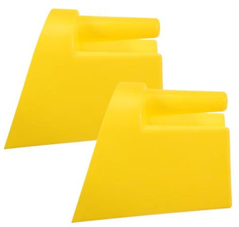 CIMAXIC 2piezas Pala De Alimentación De Plástico Grande Pala Multiusos para Alimentación De Aves De Corral Herramienta Agrícola para De Ganado