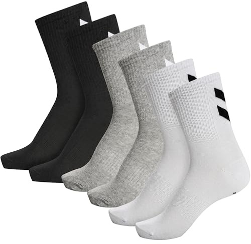 hummel unisex hmlchevron 6-pack strumpor 6-pack strumpor
