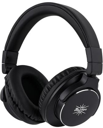 Linsoul Kiwi Ears Division cuffie over ear con filo, cuffie di monitoraggio controller dinamico da 40 mm, cuffie Gaming con cavo, cuffie DJ per musicisti professionisti ingegneri (Nero)