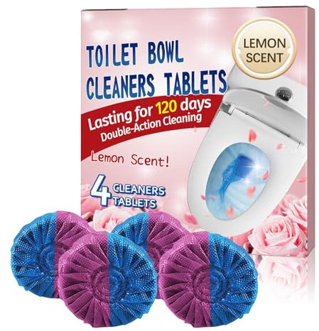 Pastilles pour WC,Detartrant WC Efficace,Pastille Toilette WC,Tablettes de Nettoyage pour Salle de Bain,Tablettes de Nettoyage Cuvette Toilette,Pastilles Nettoyantes pour Toilettes