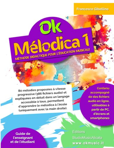 Ok Mélodica 1: Méthode didactique pour l'éducation musicale à l'école