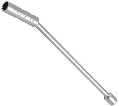 txuzong Douille Bougie 14 mm, Magnétique Rotation à 360° Clé à Bougie,14 mm Douille de Bougie D'allumage, Douille de Bougie D'allumage à 12 Emplacements, pour Réparation Automobile