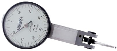 INSIZE 2380-08 Urtavla testindikator, 0,8 mm, examen 0,01 mm
