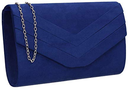 SwankySwans Damen Samantha Clutch, königsblau