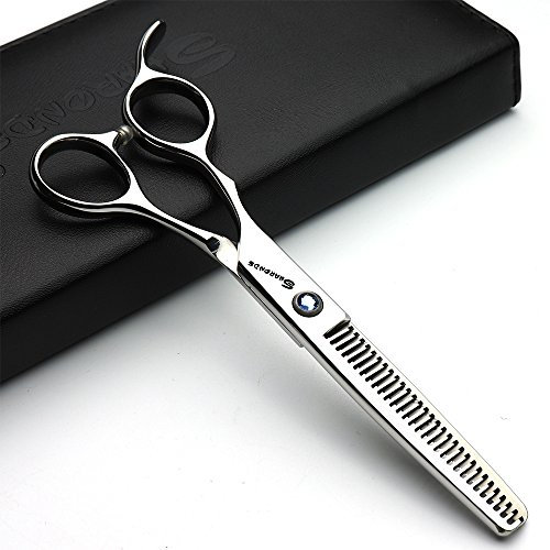 6' Cheveux Stylist Main gauche Ciseaux Salon de coiffure Studio Professional outils de modelage Ciseaux de coupe ET ciseaux à effiler