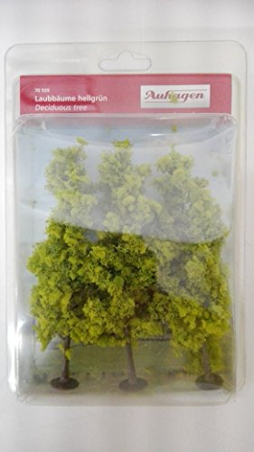 Auhagen 70939 - Árbol de Hoja caduca (15 cm), Color Verde Claro