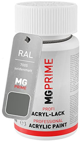 MG PRIME RAL 7005 Mausgrau/Mouse grey seidenmatt Lackstift 50 ml schnelltrocknend