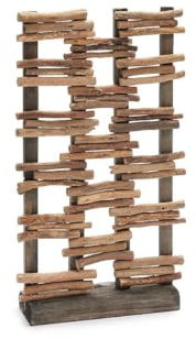 NaDeco Tischteiler Treibholz ca. 30x55cm | Pflanzen Rankhilfe | Rankgitter | Rankturm | Rankzaun | Pflanzen Spalier | Raumteiler | Sichtschutz