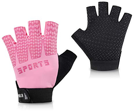Accmor Kids Sport Gloves, Kids Half Finger Gloves for Boys Girls Cycling, Camping, Fishing, Outdoor Sports