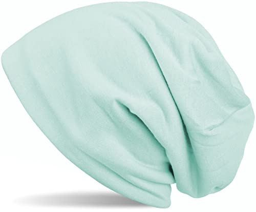 styleBREAKER Unisex Beanie Mütze Fleece Futter Polyacryl 60cm | Thermo Füllung. elastisches Material. Bundweite 26cm. Höhe 26cm. Einheitsgröße. winterfest. weiche Haptik. Thermo-Inlay.