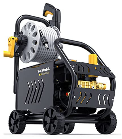 QAZNHODDS Hidrolimpiadora De Alta Presión Lavadora de Alta presión de presión Ajustable 170 Bar MAX, Caudal máximo de 660L / h, 3500W para Limpiar Coche, Patio, jardín,C