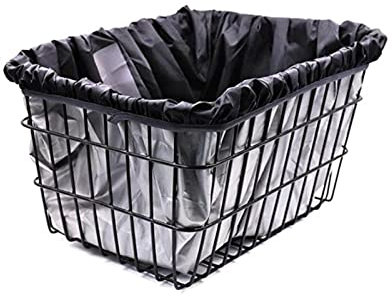 Fahrradkorb wasserdichte Abdeckung, Fahrradkorb Hinten Einlegetasche Mit Reflektierendem Streifen Fahrradzubehör Fahrradkorb Einlage Regenfeste Fahrradkorb Abdeckung Für Die Meisten Fahrradkörbe