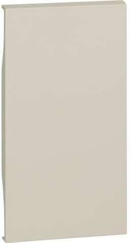 Frontale per modulo cieco a 1 moduloBticino KM00M2 Living Now2 moduli Sand