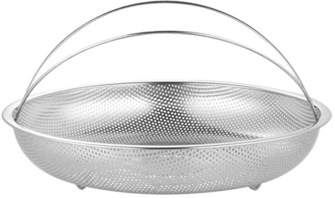 UPKOCH Passoire En Acier Inoxydable Panier De Riz Cuit À La Vapeur Panier De Passoire En Maille Panier De Cuiseur À Vapeur De Légumes (8. 8)