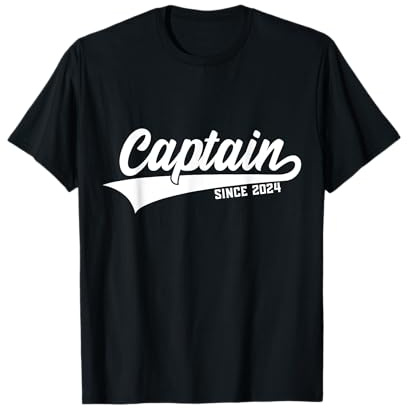 CAPTAIN SINCE 2024 SEGELBOOT SEGELN, KAPITÄN T-Shirt