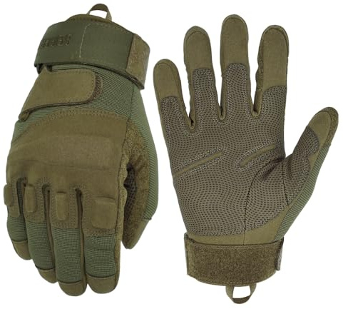 Seibertron Damen Herren S.O.L.A.G Handschuhe taktisch Vollfinger Militär Kampf Armee für Airsoft Militär Paintball Schießen Und Other Outdoor Activities Handschuhe Schwarz