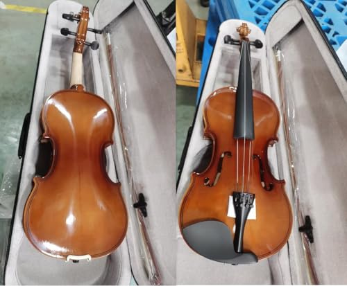 Erwachsenen geige Anfänger Massivholz Violine Violine Anfänger Erwachsene Spielen Violine(Vintage 4/4)