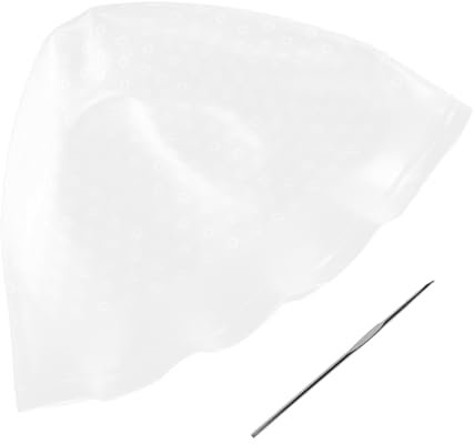 HAPINARY Set Per Colpi Di Sole 2 Pz Cappuccio Colorante Tappo Glassato Per i Punti Salienti Schiarente Per Scuri Berretto Per Tinture Per Per Colpi Di Sole Berretto Per Glassare i Bianca