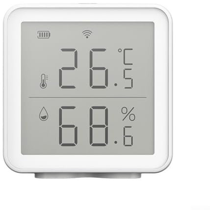 Thermomètre et hygromètre numérique fiables au design compact et élégant pour un usage domestique et professionnel