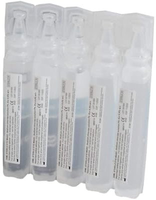 Eye Wash Pods Sterile Saline Solution for Humidifying – Volume 20ml Each Bottle – Pack of 5